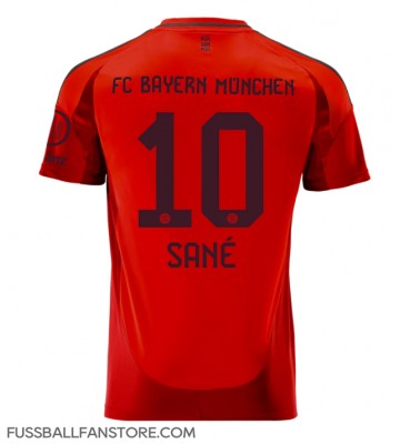 Bayern Munich Leroy Sane #10 Replik Heimtrikot 2024-25 Kurzarm